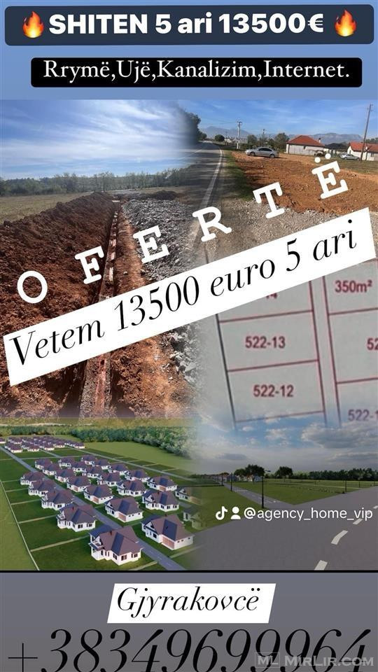 HOME VIP SHETË 5 ari 13500 euro 