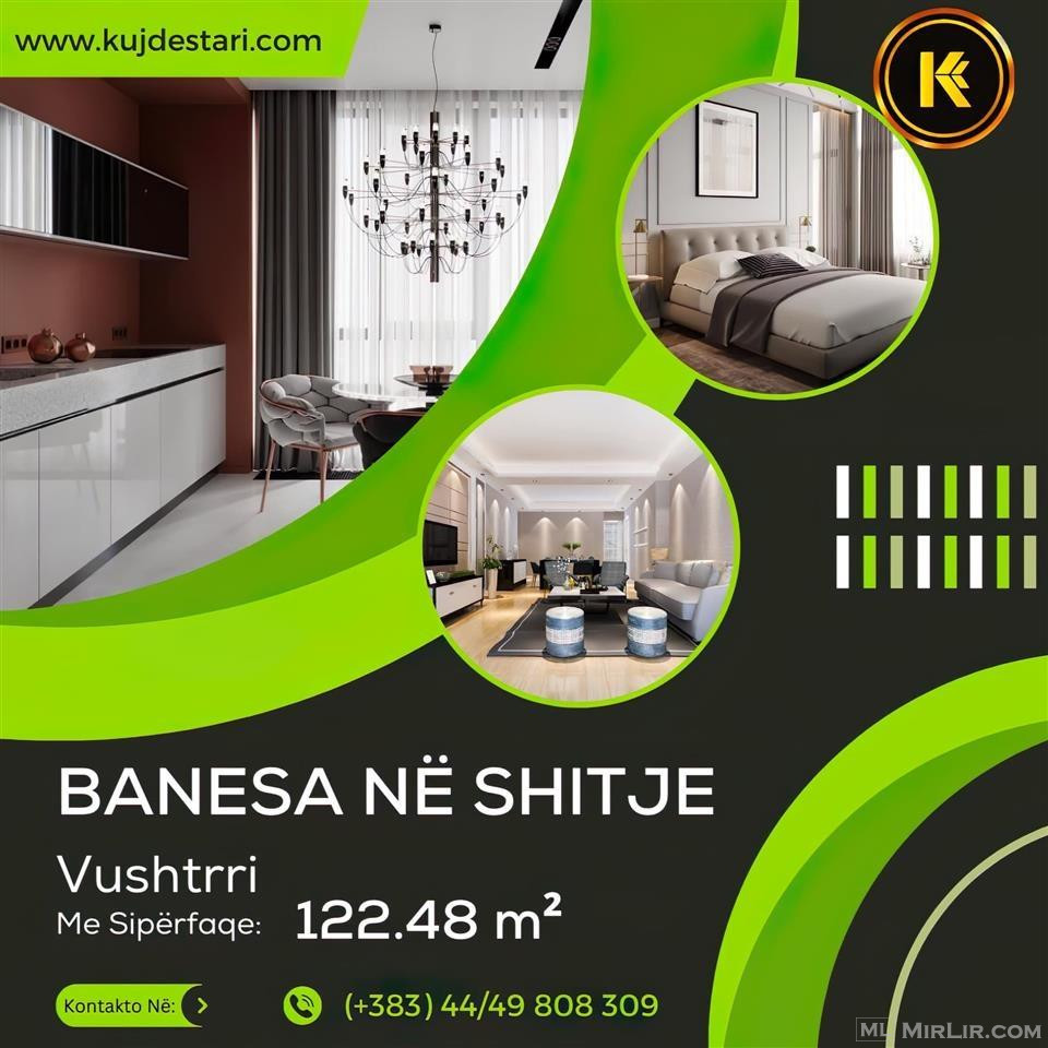 ??????? Banesa me sipërfaqe 122.48 m²?