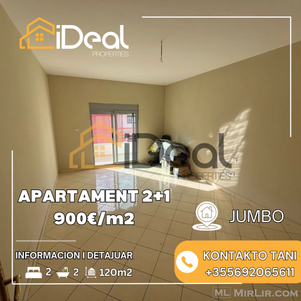 🔥 Shitet Apartament 2+1 te "Jumbo", Shkodër! 🔥