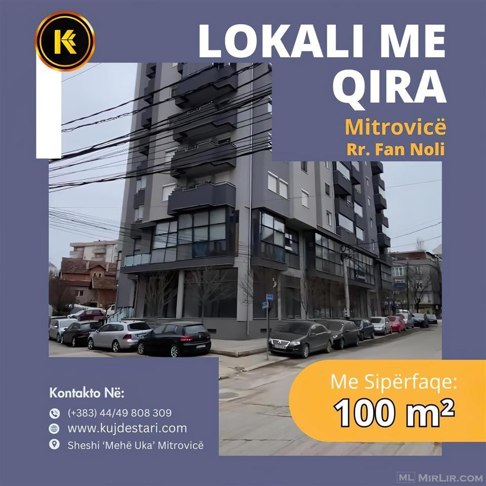 ? Ipet Lokali me qira me sipërfaqe prej 100 m² 