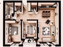 Banesa me sipërfaqe 101.20m²  në lagjen Kristal - Pejë