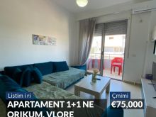 APARTAMENT 1+1 NE ORIKUM, VLORE