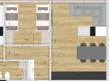 Shitet apartament 2+1+2 tek Pazari i Ri, Kompleksi Seven