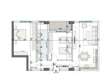 Shitet apartament 2+1 ne Kamez/ 80,000€