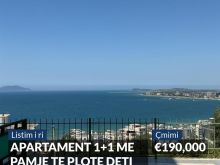 APARTAMENT 1+1 ME PAMJE TE PLOTE DETI NE REZIDENCEN „PANORAM