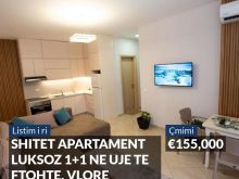 SHITET APARTAMENT 1+1 NE UJE TE FTOHTE, VLORE