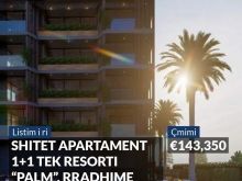 SHITET APARTAMENT 1+1 TE RESORTI “PALM”, RRADHIME