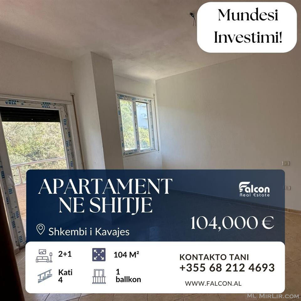 Apartament 2+1 ne Shitje,Shkembi i Kavajes.