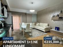 SHITET APARTAMENT 1+1 ME PAMJE ANESORE DETI NE LUNGOMARE, VL
