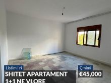 SHITET APARTAMENT 1+1 NE VLORE