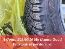 205/60/16 Good Year me thuma pak km te perdorura.