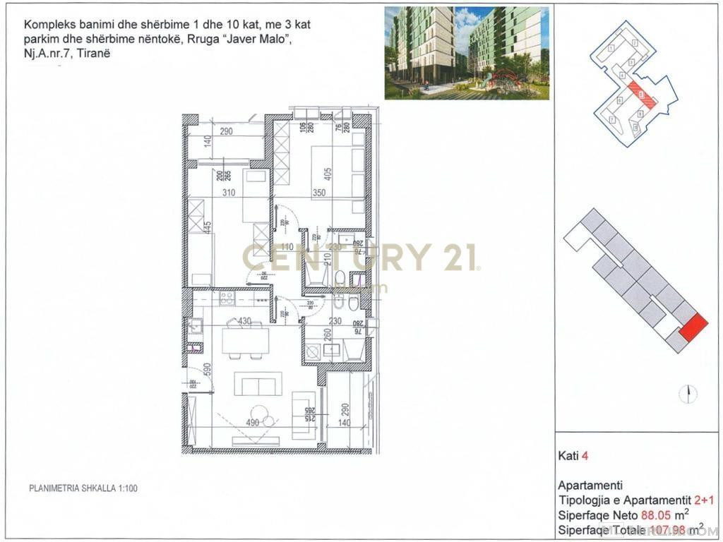 SHESIM APARTAMENT 2+1+2 TE RIVERSIDE RESIDENCE! Neom110292