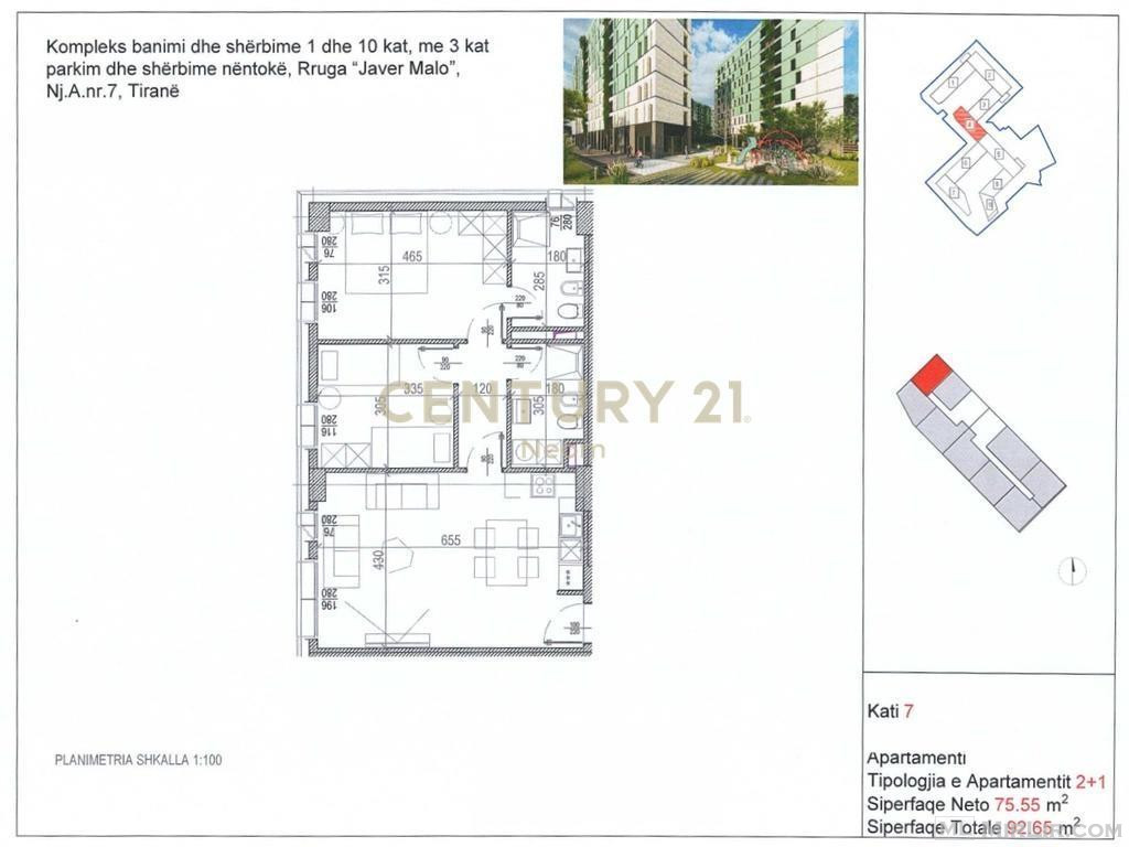 SHESIM APARTAMENT 2+1+2 TE RIVERSIDE RESIDENCE! Neom110295