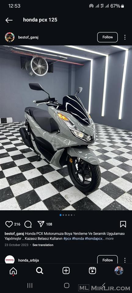 Motorcycle installments