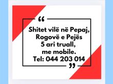 ✨ SHITET SHTËPIA NË PEPAJ, RUGOVË – 5 ARI TRUALL ✨🏡