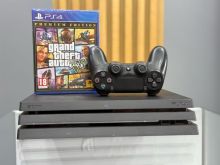 PS4 PRO 1 LEVE + GTA5 DISK 👉EDI PHONES 👈