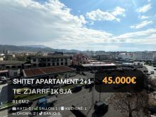 🔥 Shitet Apartament 2+1 në “Shkoder, te Zjarrfiksja “.