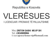 AGENCY HOME VIP-a VLERSUES për PRONA në KOSOVË 