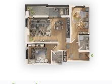 Shitet banesa 88.6m2 - Central Park Residence - aktiv