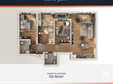 Shitet banesa 115.1m2 - aktiv Residence 2 - aktiv