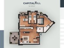 Shitet banesa 112.1m2 - Capital Hill Residence