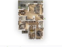 Shitet banesa 126.6m2 - Central Park Residence - aktiv