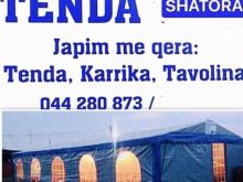 Tenda shatora karrika tavolina me      qera  044280873