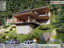 Plane per shtepi 2 kateshe, projekte per shtepi