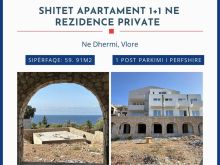 SHITET APARTAMENT 1+1 NE REZIDENCE PRIVATE NE DHERMI, VLORE