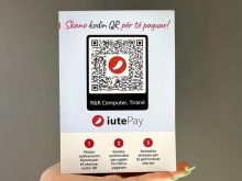 Skano kodin QR për të paguar! 