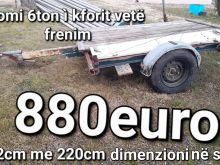 Rimorkio rom veq e fortë e kforit 6ton guma 16 në Mazgit 