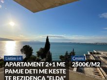 🆕🔥 SHITET APARTAMENT 2+1+2 PAMJE DETI, REZIDENCA “ELDA”