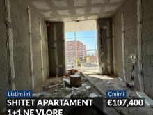 SHITET APARTAMENT 1+1 NE VLORE