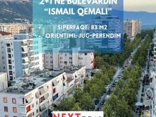 SHITET APARTAMENT 2+1 NE BULEVARDIN \"ISMAIL QEMALI\", VLORE
