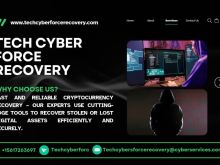 RECLAIM YOUR LOST CRYPTO WITH TECH CYBER FORCE RECOVERY