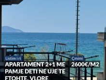 SHITET APARTAMENT 2+1 ME PAMJE DETI NE UJE TE FTOHTE, VLORE