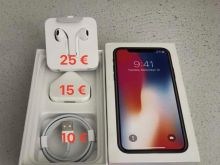 Shes Adapterin dhe degjuset origjinal te Iphone X (te kutis)