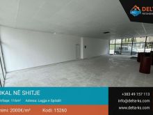 Lokal në shitje te lagjja e Spitalit 116m2