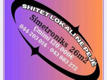 💥SHITET LOKALI NË PEJË💥📌NË PEJË(Në Qendër-Simetroniks)➡️