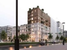 Shitet apartament 1+1 prane Bulevardit te Ri