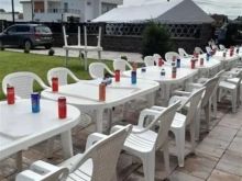 tenda ne sherbim si dhe karrika tavolina ne ter kosoven 24 n