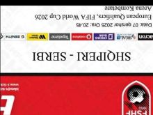 Shiten 4 bileta Shqiperi -Serbi