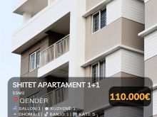 🔥 Shitet Apartament 1+1 në “Qendër“, Shkodër! 🔥  Apartamen