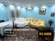 🔥 Shitet Apartament 2+1 në “Perash“, Shkodër! 🔥  Kapota dh