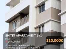 🔥 Shitet Apartament 1+1 në “Qendër“, Shkodër! 🔥