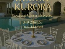 tenda dekore karrika tavolina me qera 049 286 167