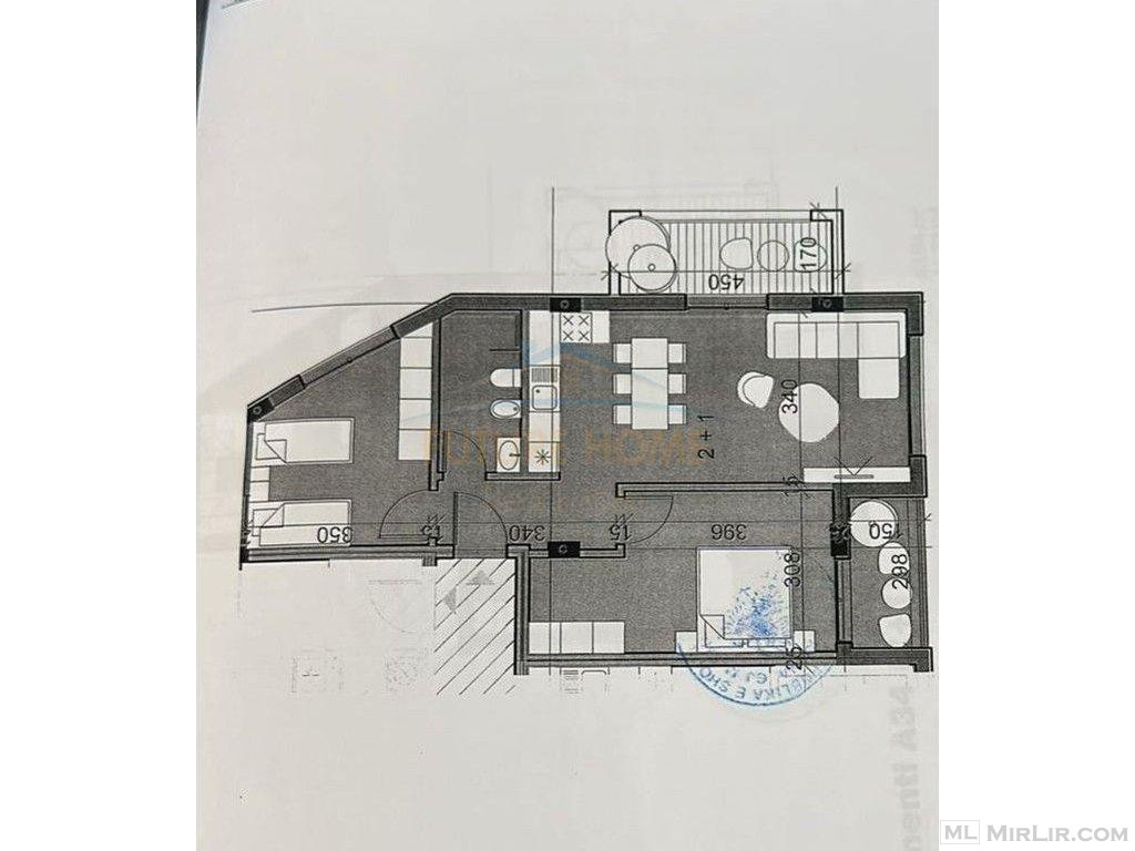 Shitet, Apartament 2+1+2, Fusha e Aviacionit, Tirane.