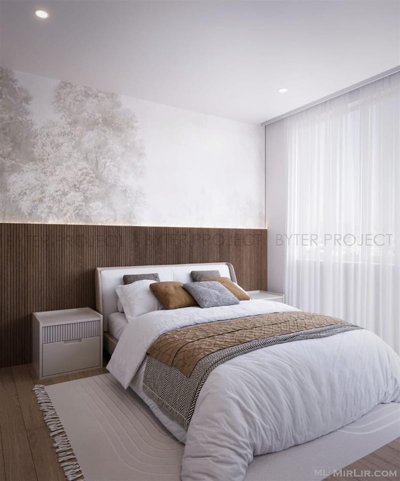 Shitet Apartament 1+1 + Gardërobë – Rruga Fortuzi, Tiranë
