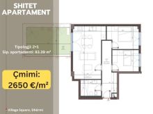 Shitet apartament