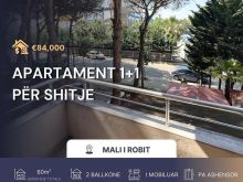 Apartament 1+1 në shitje – Mali i Robit,